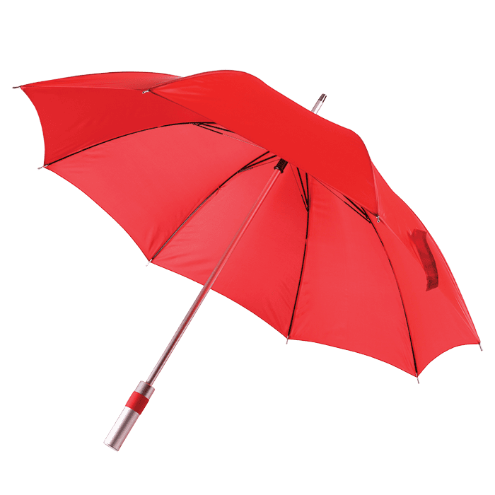 8 Panel Umbrella with Color Accented Handle